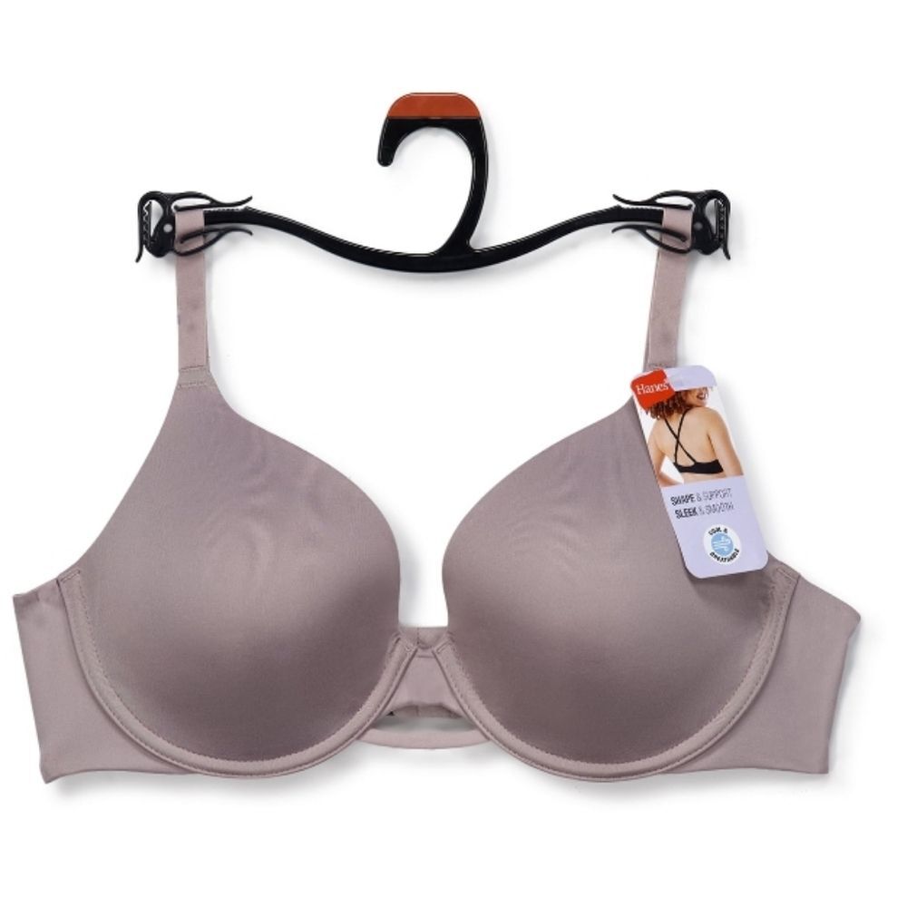 Hanes ComfortFlex Fit Dreamwire T-Shirt Bra, Style MHG563 Size S